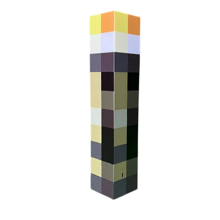 Jouet lumineux veilleuse LED Pixel rechargeable pour enfants. Lampe multicolore décorative et sécurisée.