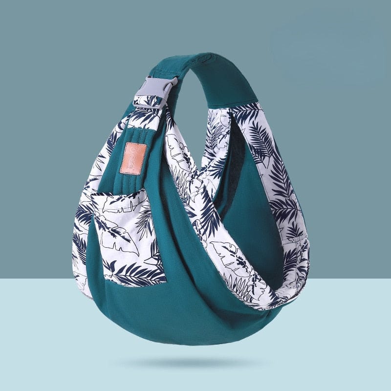 Cadeau maman idéal : écharpe de portage ergonomique pour nouveau-né, favorisant le lien et la sécurité.