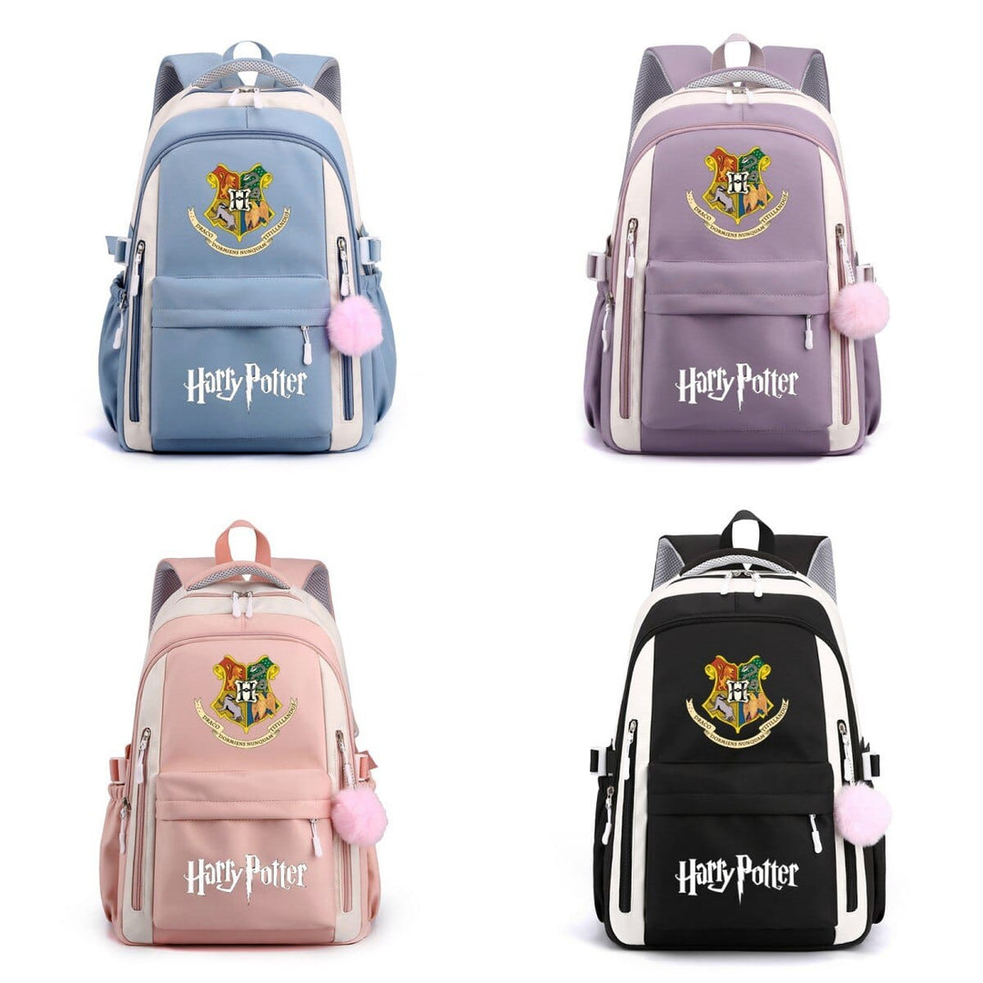 Cartable enfant Harry Potter Poudlard, sac à dos scolaire magique pour écoliers garçons et filles.