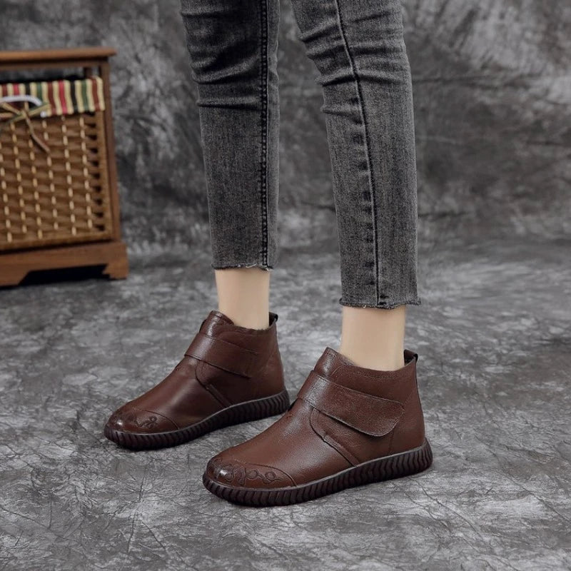 Bottes féminines Rozanne pour l'hiver, confortables et robustes. Un style mode essentiel pour les saisons froides.