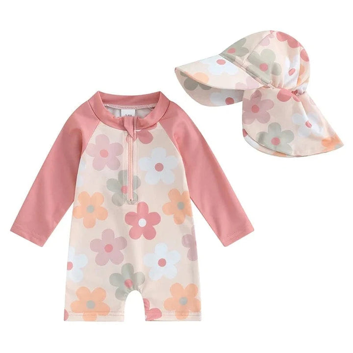 Maillot de bain protection solaire UPF50+ garçons, anti-éruption, motifs tortue et dinosaure. Idéal natation.
