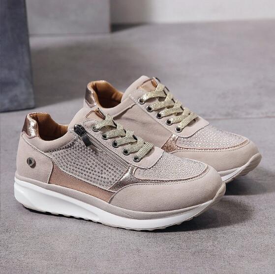 Élégantes baskets femme alliant confort, légèreté et soutien optimal pour un look décontracté chic.