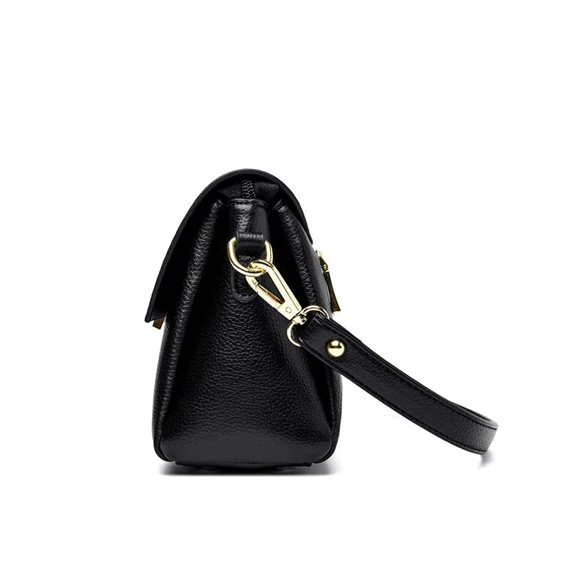 Sac bandoulière besace femme en cuir PU rouge, accessoire de mode vibrant. Idéal pour égayer une tenue.