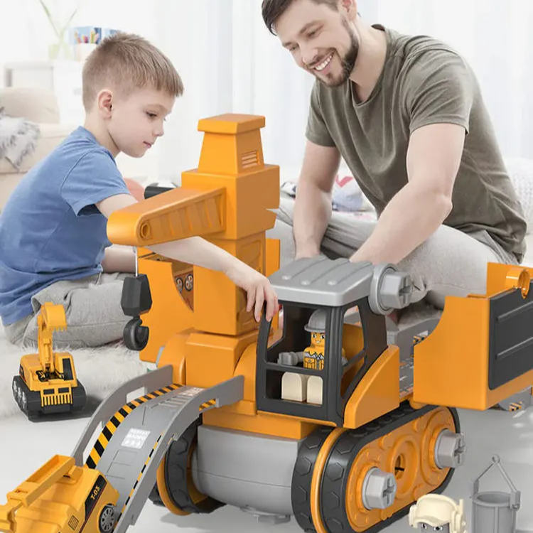 Set de construction BuildMaster pour enfants. Jouet éducatif créatif en plastique ABS pour bricoler et jouer.