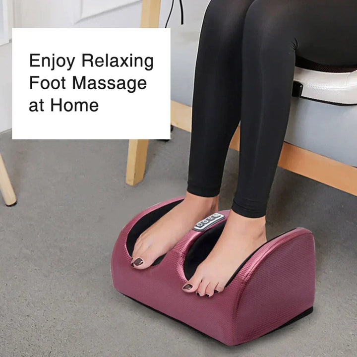 Appareil de relaxation des pieds Shiatsu avec thérapie par la chaleur pour un confort et bien-être durables.