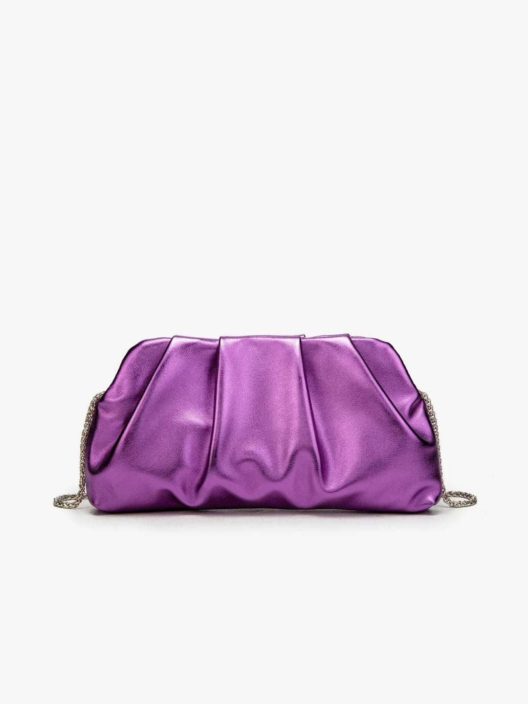 Accessoire femme: pochette Nova similicuir, sac de soirée élégant avec bandoulière.