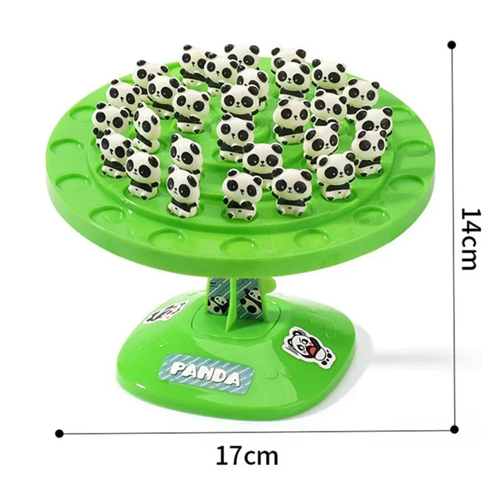 Jeu de balance PandaLux compact, un puzzle éducatif et jeu de voyage idéal pour les enfants en déplacement.