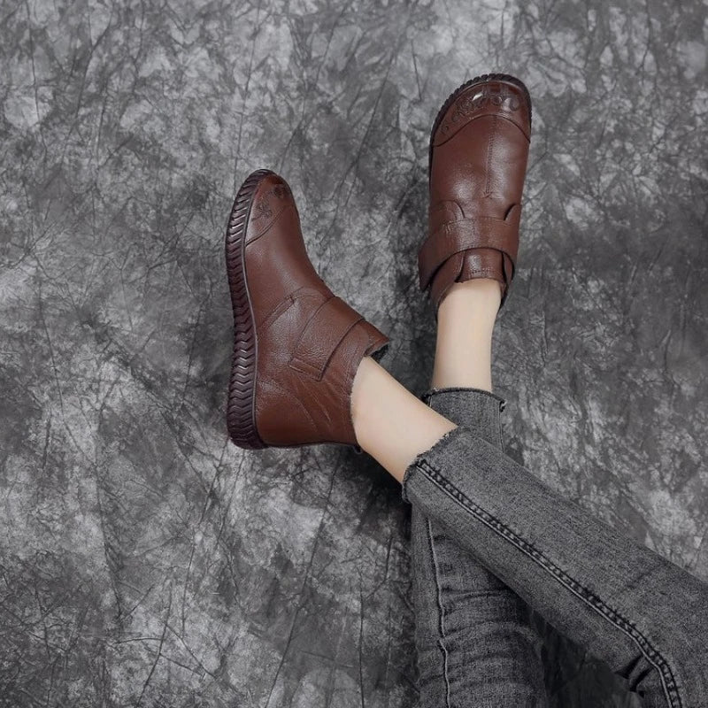 Bottes hivernales Rozanne pour femmes, avec doublure chaude. Allient style moderne et protection contre le froid.