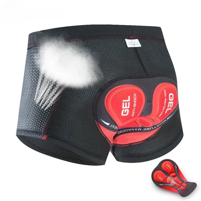 Shorts MotoPro confort pour motards. Rembourrage anti-douleur, respirant, idéal pour longs trajets et cyclisme.