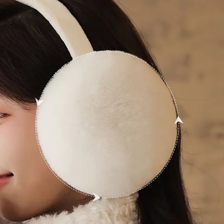 Cache-oreilles d'hiver chauds et douillets en peluche pour hommes et femmes. Idéaux pour la protection contre le froid.