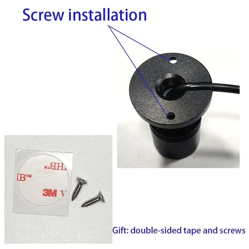 Éclairage de vitrine LED USB, mini spot en aluminium pour mettre en valeur les produits avec une lumière ciblée.
