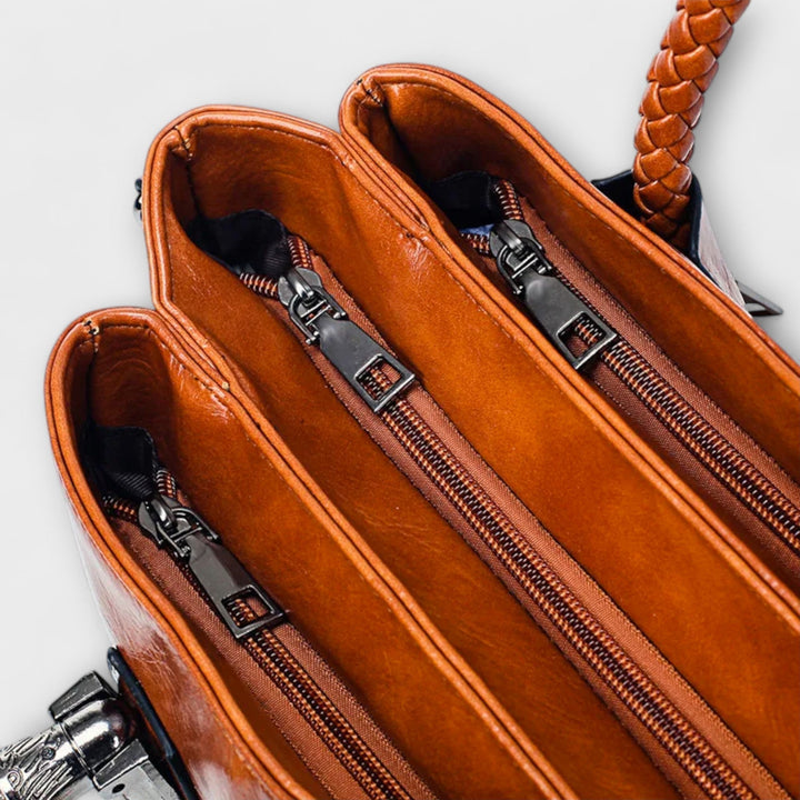 Sac polochon élégant pour professionnels, idéal pour affaires ou déplacements. Style chic, grande capacité.