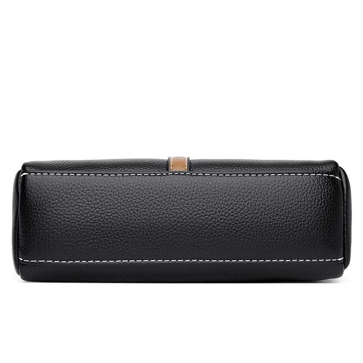 Sac bandoulière femme, cuir vegan, multi-compartiments pour une organisation facile.