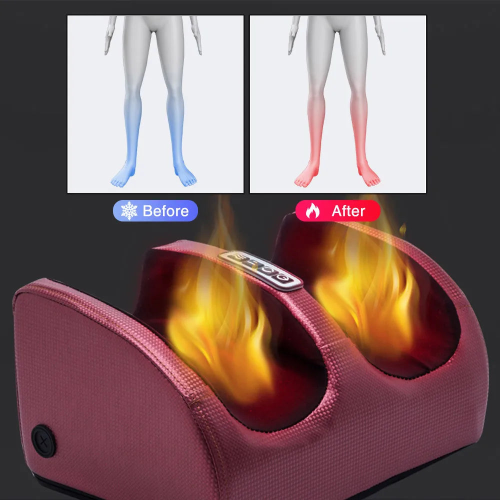 SootheStep: masseur de pieds Shiatsu professionnel pour soulagement des douleurs et détente musculaire.