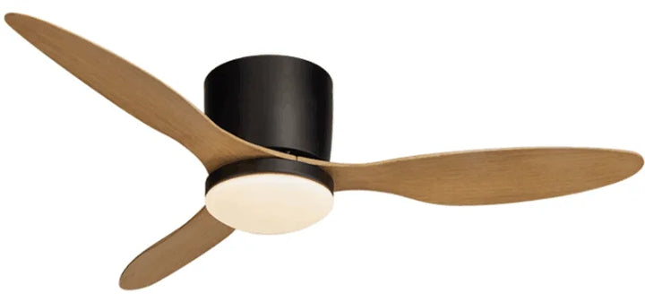 Design épuré de ventilateur de plafond LED moderne, améliorant l'esthétique et la lumière de votre salon.