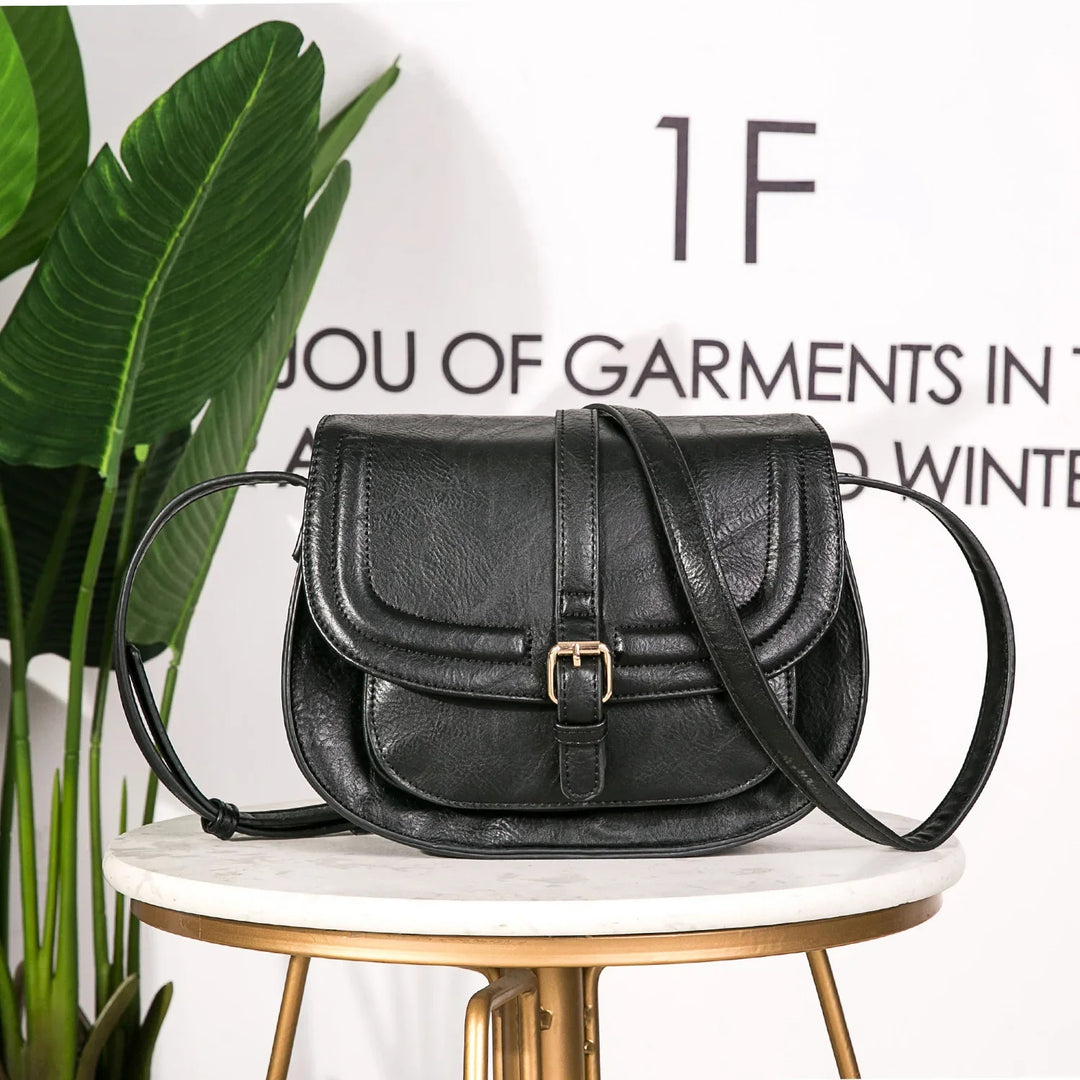Sac à main bandoulière femme polyvalent, avec rabat, élégant pour toute occasion quotidienne.