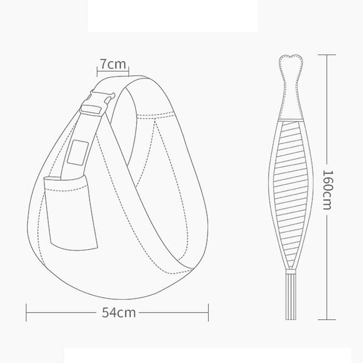 Écharpe de portage mains-libres, ergonomique, permettant l'allaitement facile et un confort durable pour bébé.