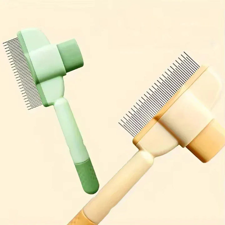 Brosse de toilettage premium pour chiens et chats, idéale pour démêler et entretenir le pelage.