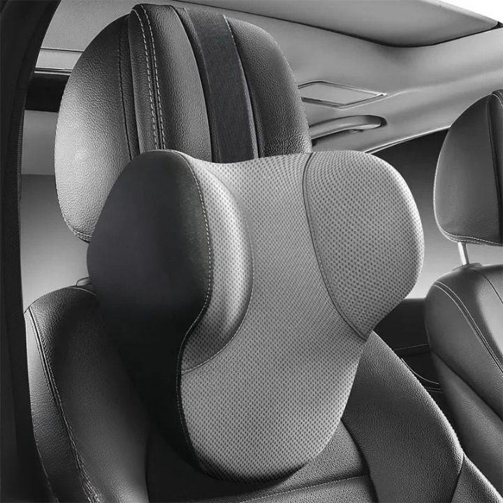 Coussin ergonomique Drive Ease pour voiture, soutien lombaire, améliore la posture de conduite.