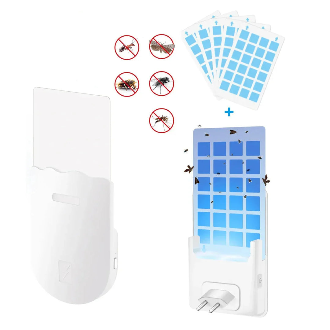 Piège à moustiques LED UV silencieux, protégeant votre maison pour des nuits paisibles en été.