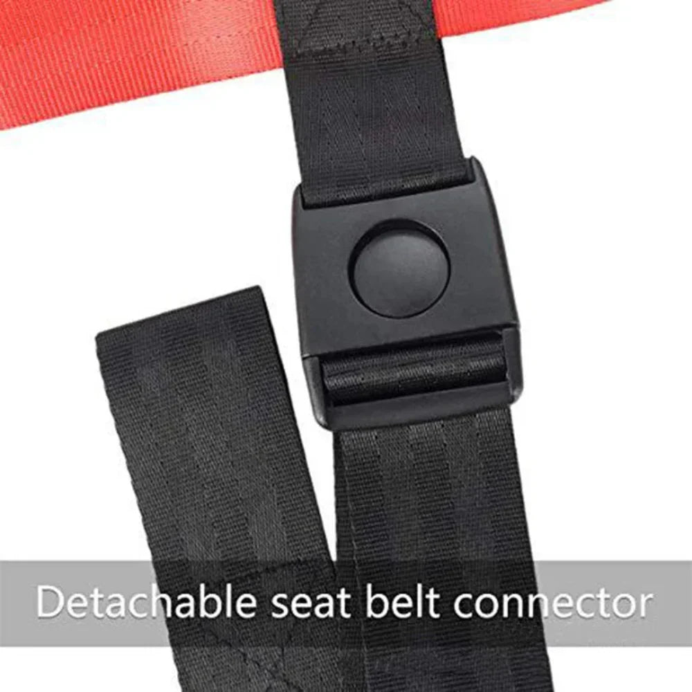 Harnais de sécurité aérienne pour enfant, ajustable et facile à installer, pour une protection maximale en avion.