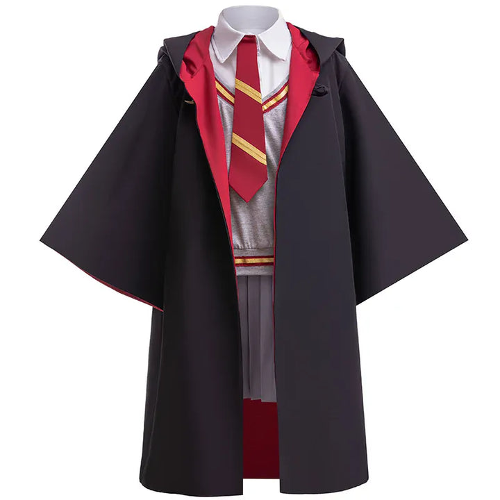 Costume d'Halloween rayé original pour enfant, idéal pour le cosplay et les fêtes.