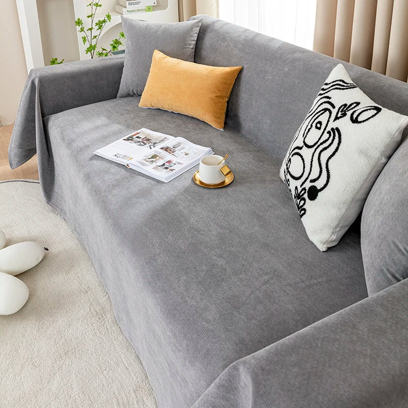 Couverture multi-usage pour canapé, fauteuil ou lit. Imperméable, protège des taches et des griffures.
