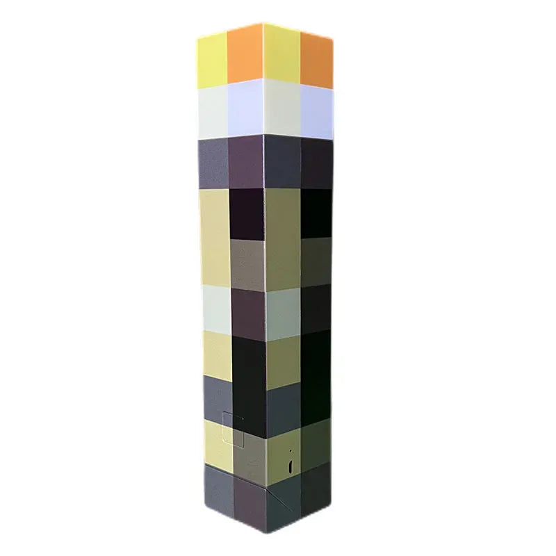Veilleuse enfant LED Pixel rechargeable USB, lumière d'ambiance multicolore pour chambre de bébé ou enfant.