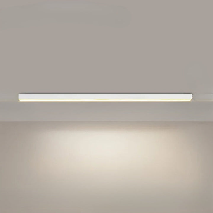 Plafonnier LED design pour une chambre moderne. Éclairage ajustable et économie d'énergie.
