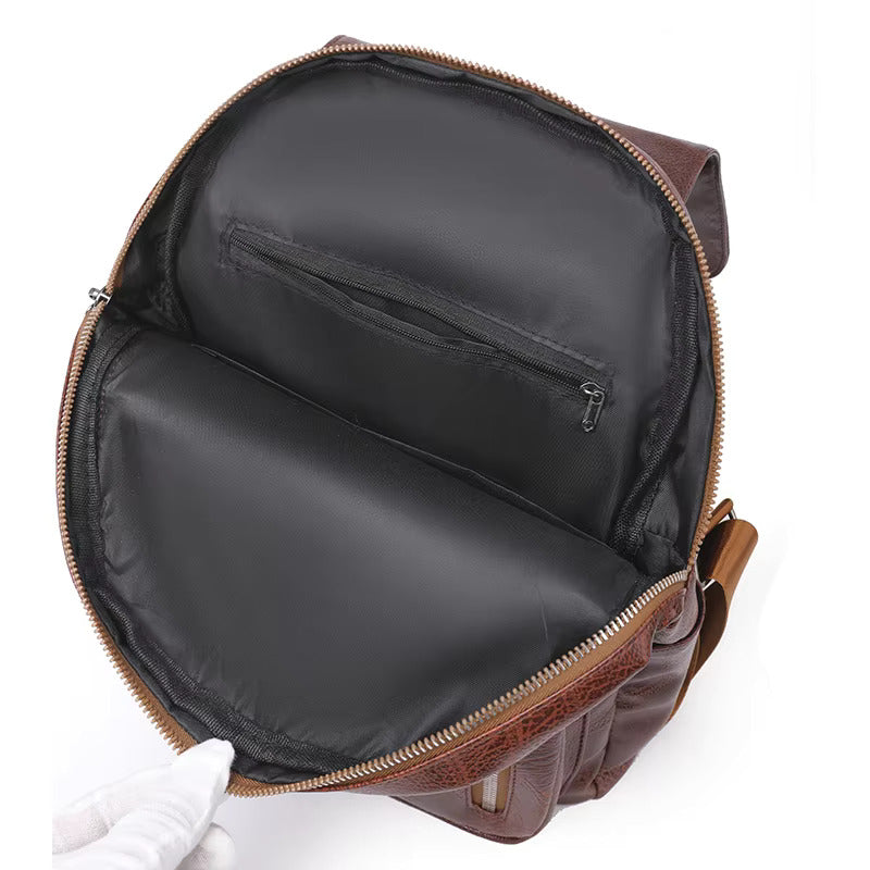 Sac à dos femme mode, sécurisé antivol, idéal pour le quotidien et le voyage, multiples rangements organisés.