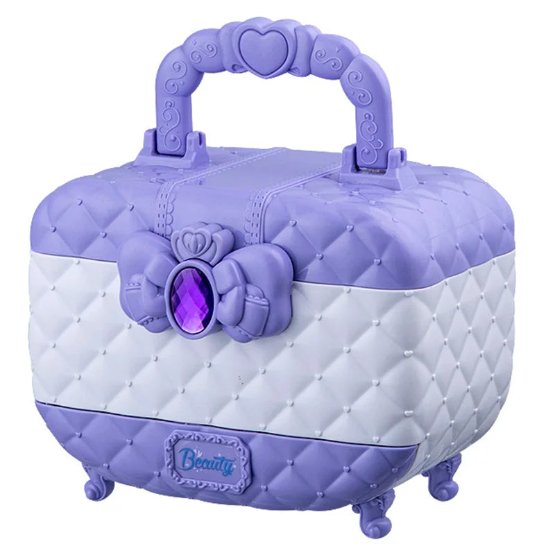 Coffret de maquillage enfant PrincessAura. Contient fards, brillants et vernis sûrs pour la peau sensible des filles.