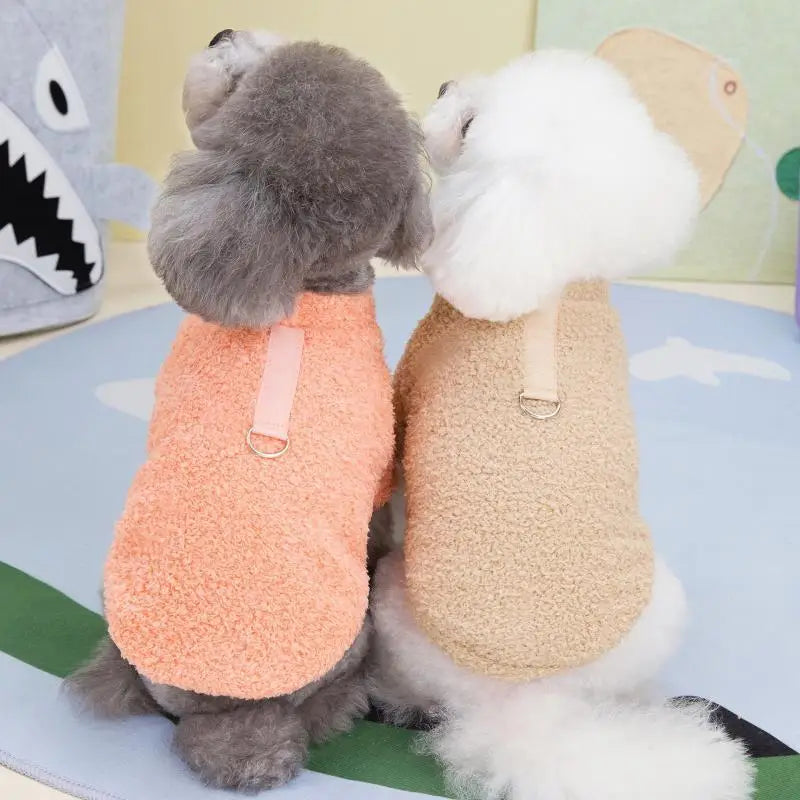 Veste d'hiver chaude ElitePaw pour petit chien, idéale contre le froid et la neige. Manteau confortable pour chiot.