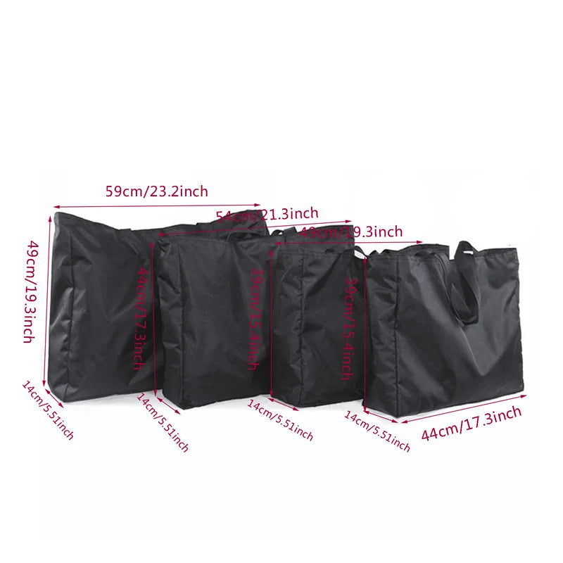 Sac de voyage en nylon imperméable, léger et pliable pour femmes, parfait comme bagage cabine ou sport.