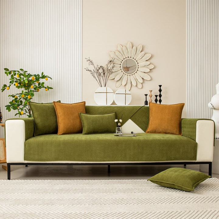 Solution de protection et de style : housse de canapé extensible et moderne, idéale pour tout type de salon.