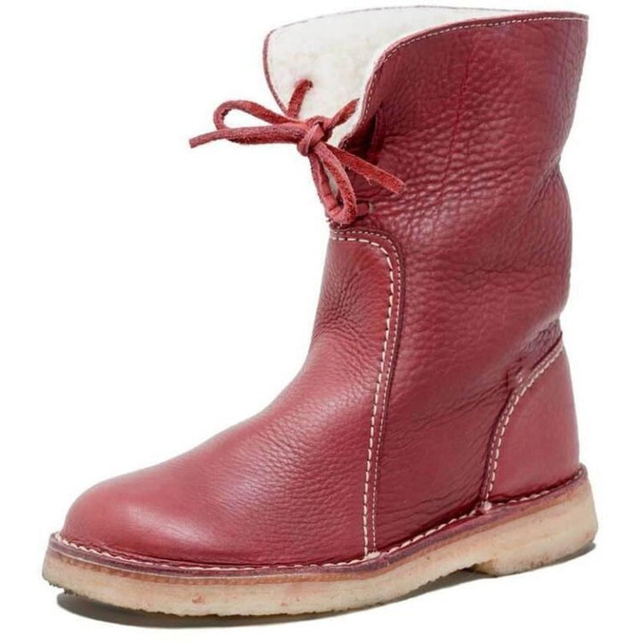 Bottes élégantes femme, antidérapantes, parfaites pour l'hiver et la mode urbaine.