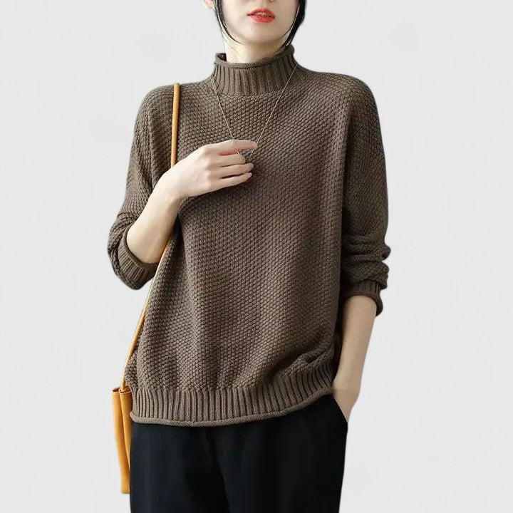 Pull chic Suzi pour femme, style décontracté moderne, parfait pour le quotidien et la mode.