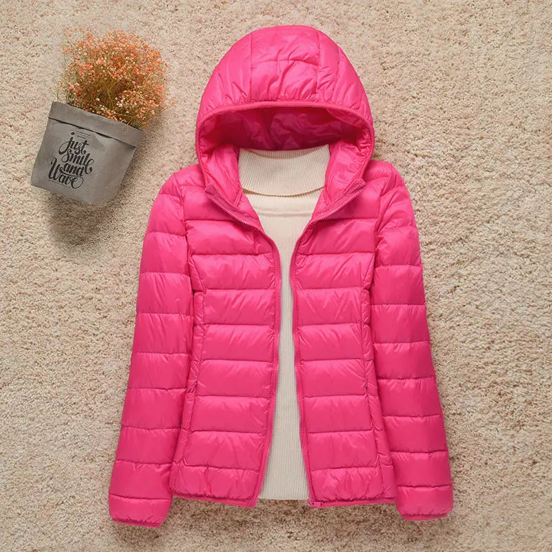 Veste légère femme, doudoune polyvalente. Indispensable pour l'automne et le début de l'hiver.