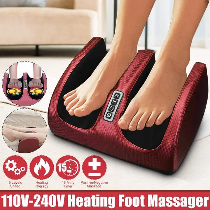 Détendez vos pieds avec l'appareil de massage Shiatsu SootheStep, anti-stress et améliorant la circulation.