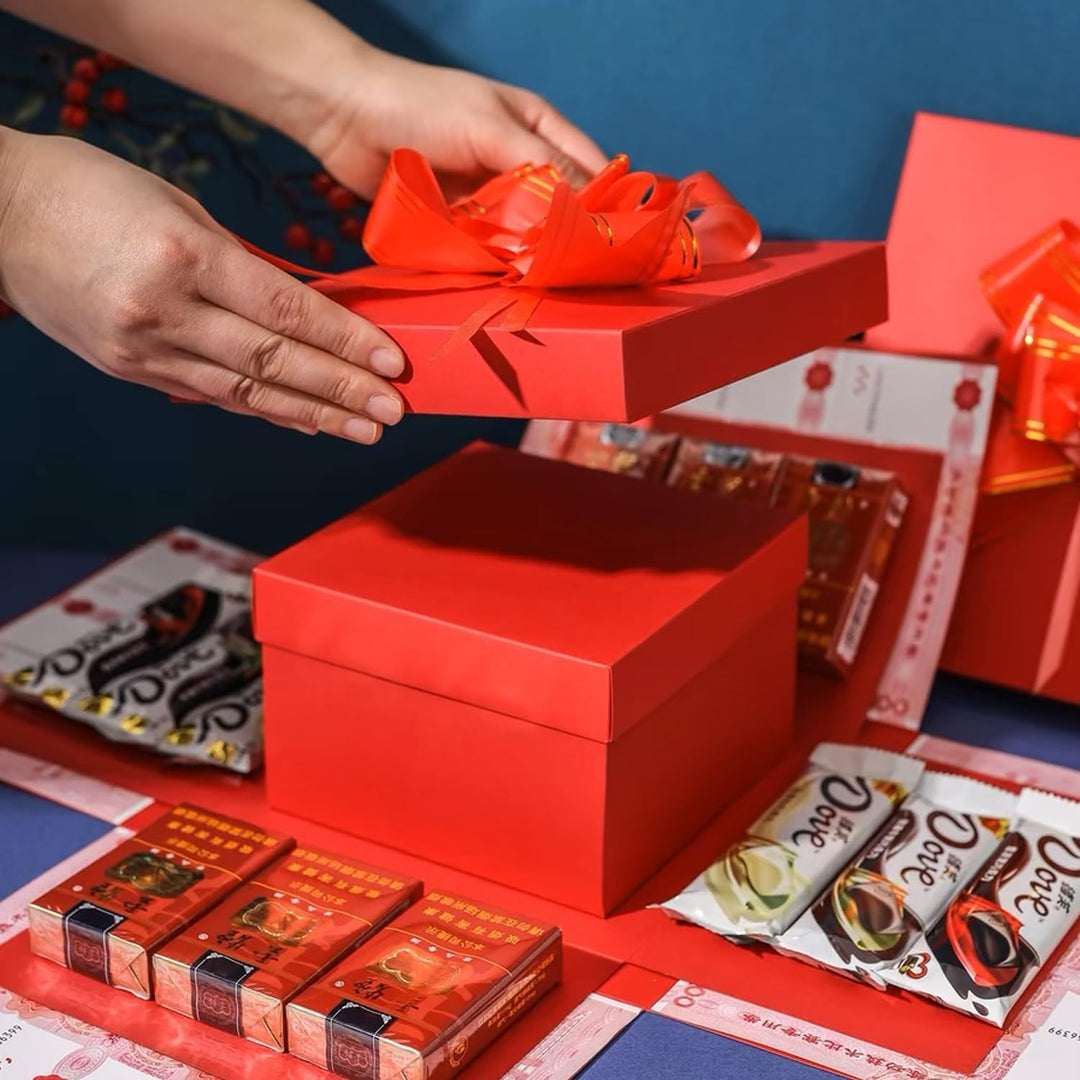 Boîte cadeau élégante et personnalisable pour emballer des surprises uniques et créatives.