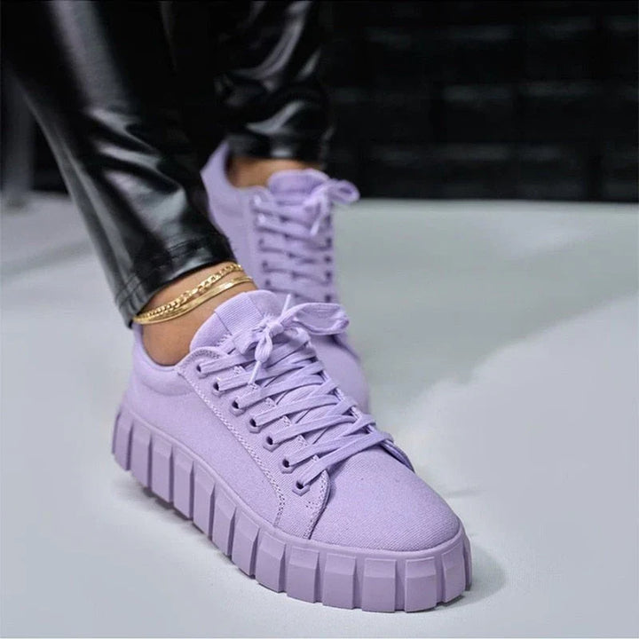 Chaussures Mira mode pour femmes, style sport, orthopédiques, semelle épaisse pour le quotidien.