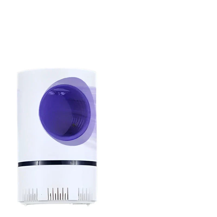 Mosqura, piège à insectes USB silencieux. Solution sans produits chimiques pour une maison sans nuisibles, sécurité enfants.