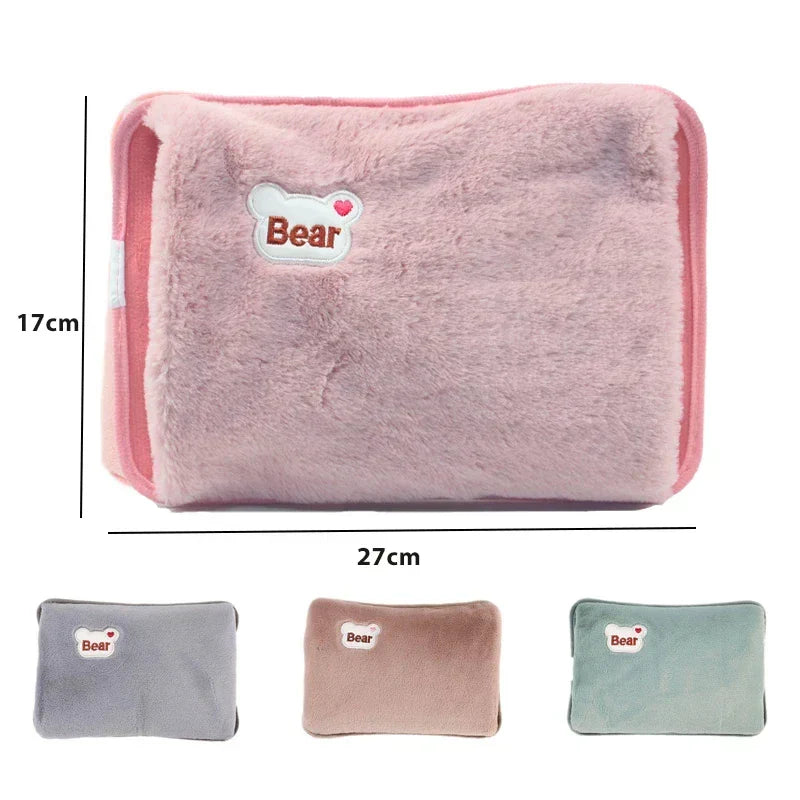Bouillotte électrique rechargeable, sûre et facile à utiliser, pour une chaleur douillette tout l'hiver.