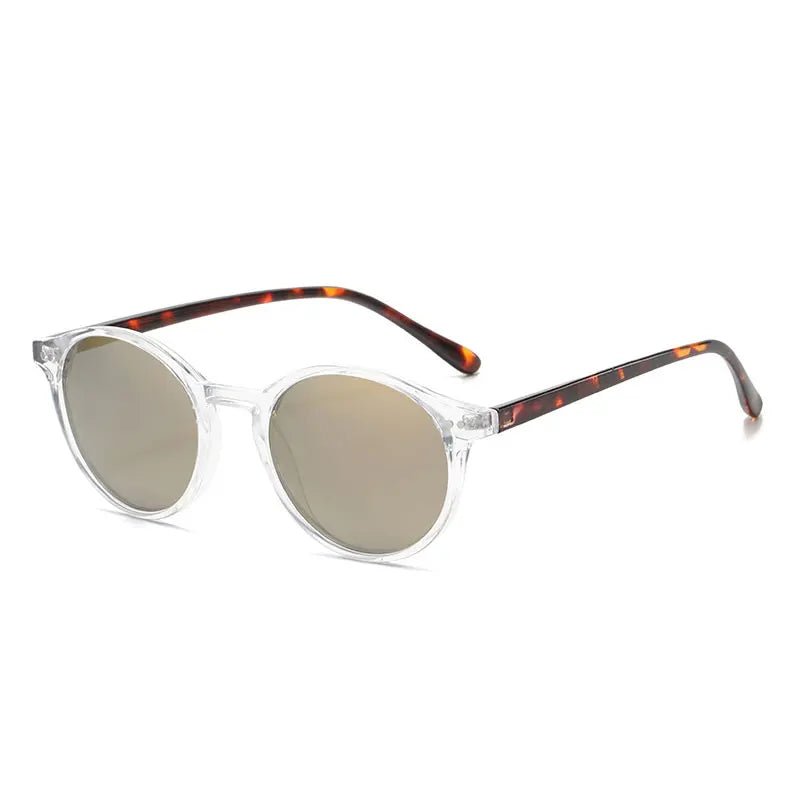 Clarté optique supérieure avec ces lunettes de soleil rondes polarisées rétro UV400, mode unisexe.