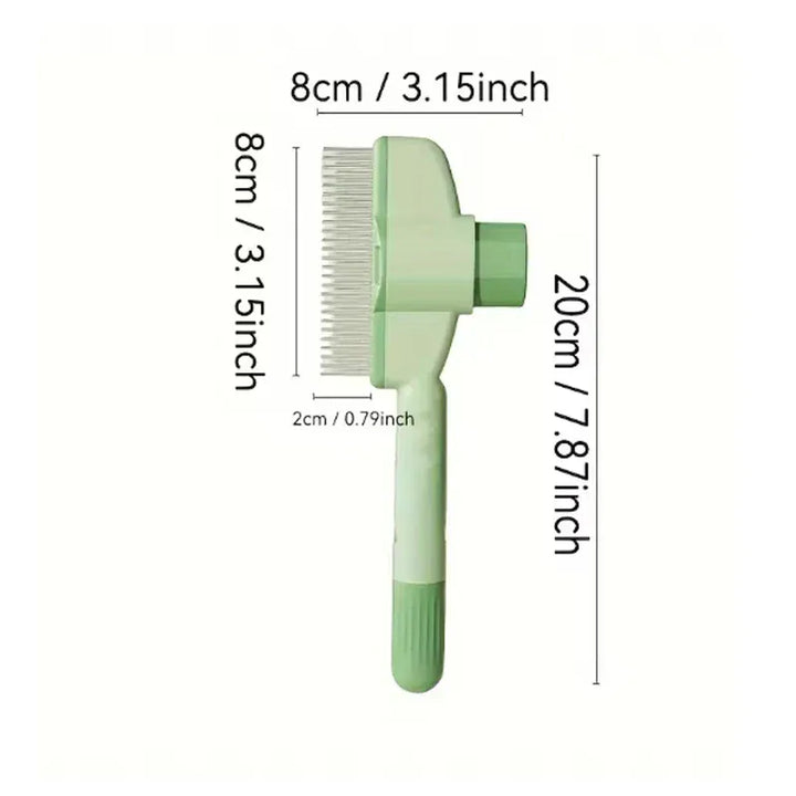 Brosse pour chiens de toutes tailles et chats, assure un toilettage doux et un pelage impeccable.