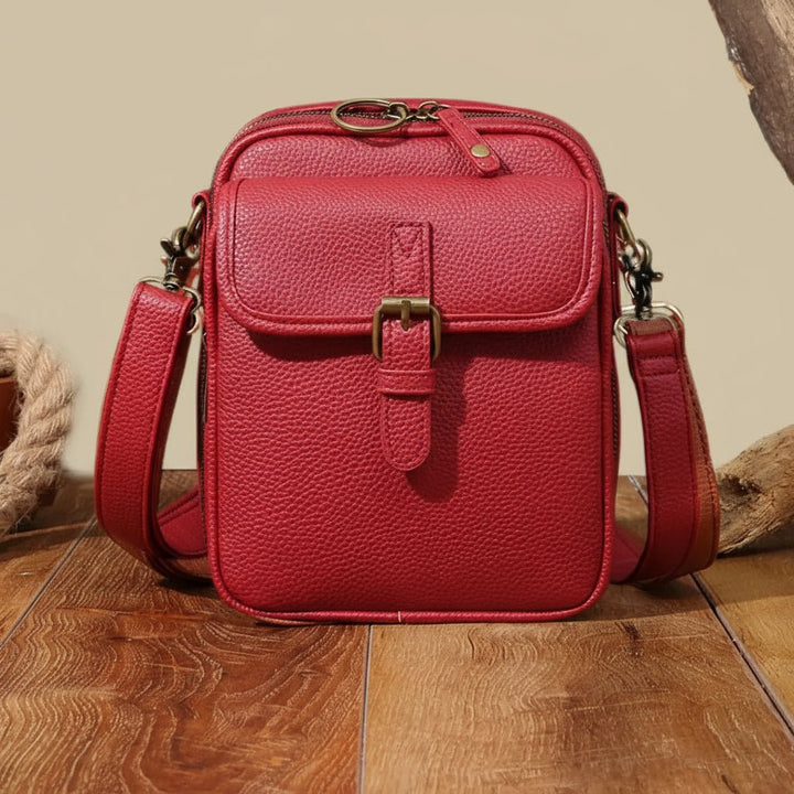 Sac bandoulière unisexe DAYGUARD vert, design élégant et sécurité renforcée. Compact, polyvalent pour toute occasion.