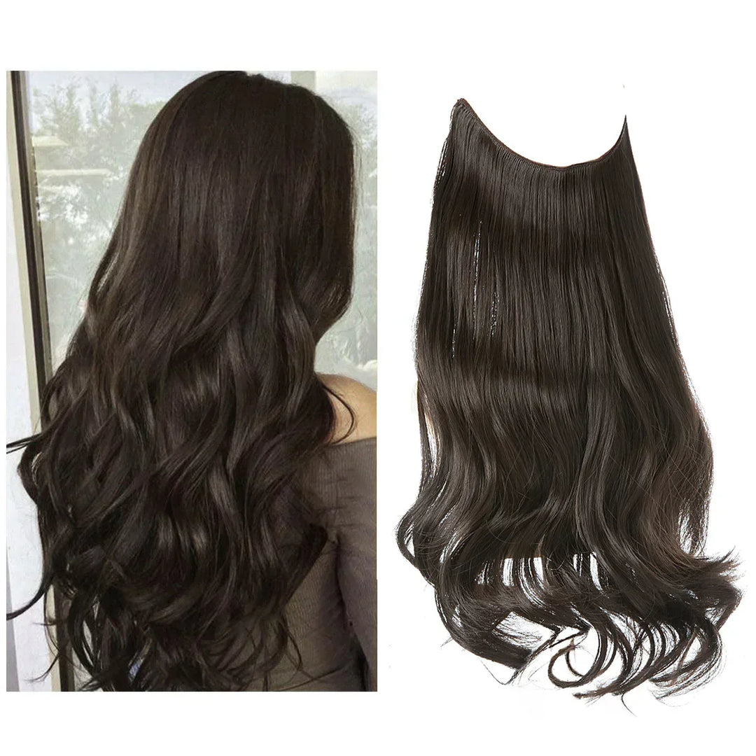 Extensions de cheveux naturels ondulés, pour un volume et une longueur glamour.