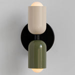Beige + vert