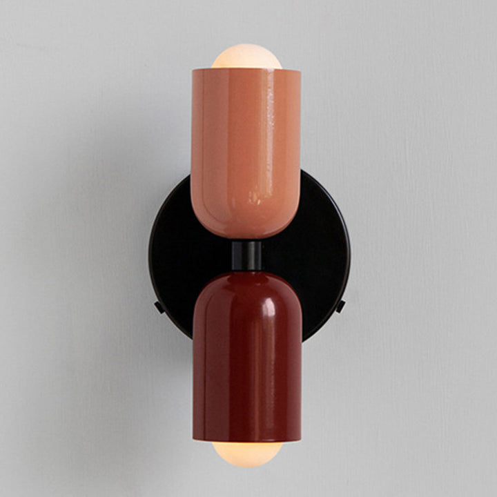 Lampe murale LED moderne, lumière faible consommation, double face pour salon.
