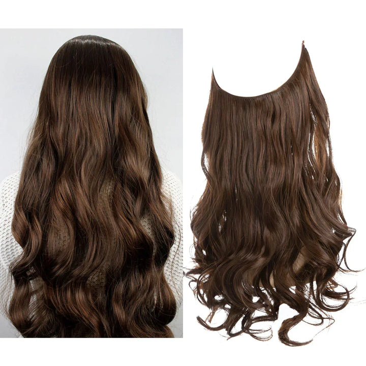 Mèche d'extension naturelle discrète, pour volume et longueur sans effort.