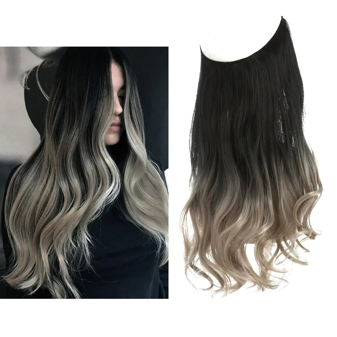 Extensions naturelles de haute qualité, pour femmes souhaitant volume et longueur parfaits.